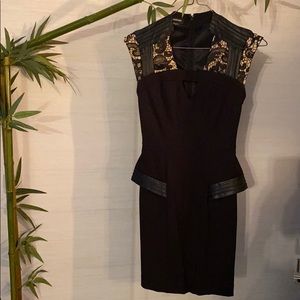 Black Bebe dress